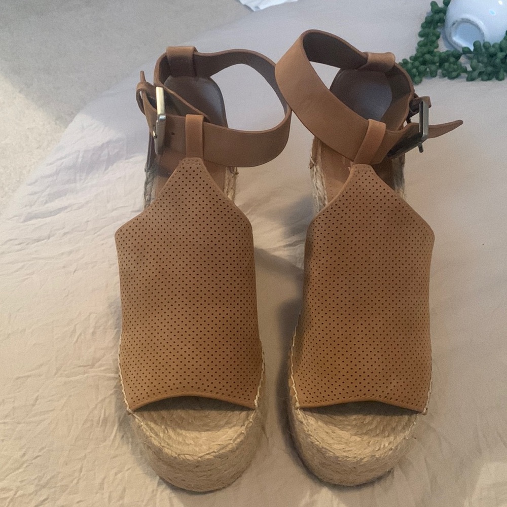 Marc Fisher LTD woven wedges